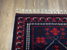 Yağcıbedir Lacivert Halı 121 X 188 CM - Görsel 5