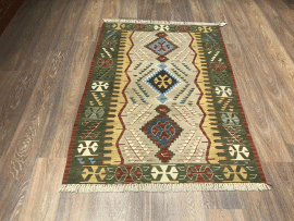 KÖK İNCE KİLİM 115 X 167 CM - Görsel 3