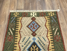 KÖK İNCE KİLİM 115 X 167 CM - Görsel 6