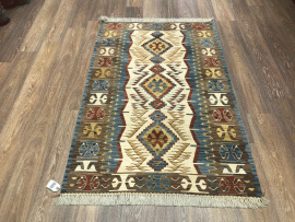 KÖK İNCE KİLİM 115 X 117 CM - Görsel 5