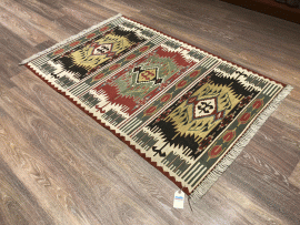 KÖK İNCE KİLİM 113 X 174 CM - Görsel 4