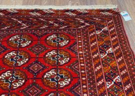 Türkmen Tekke Buhara 134 x 179 = 2,40 m2 - Görsel 3