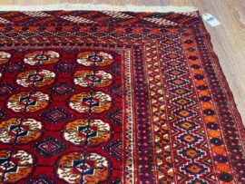 Türkmen Tekke Buhara 134 x 196 = 2,62 m2 - Görsel 3